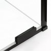 NEW TRENDY Kabina prysznicowa przesuwna SMART BLACK 120x110 EXK-4137